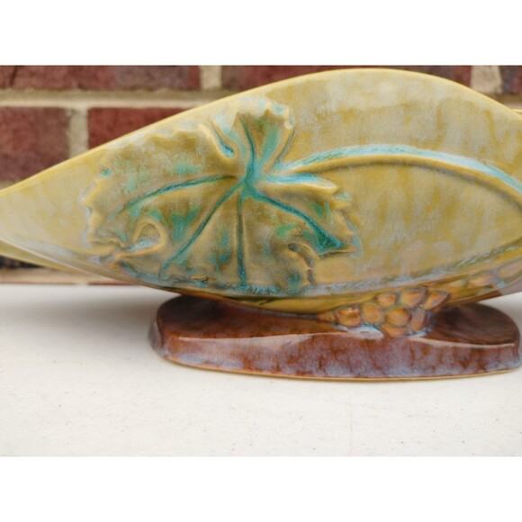 Roseville Mcm 229-14” Wincraft Console Bowl SEE PICS/READ - Picture 2 of 11